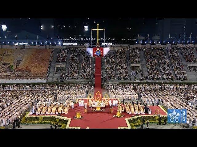 Holy Mass with Pope Francis from the National Stadium, Bangkok, Thailand 21 November 2019 HD