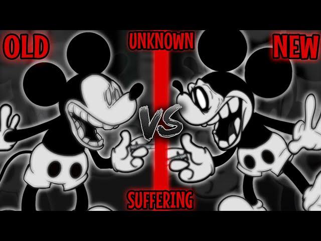 FNF': Wednesday's Infidelity Part 2 - Unknown Suffering (Old Vs New) (mickey 3rd song og vs remake)