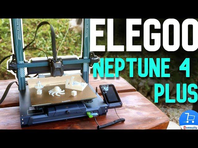 ELEGOO Neptune 4 PLUS | best BUDGET 3D printer | GeekBuying Super Sale!