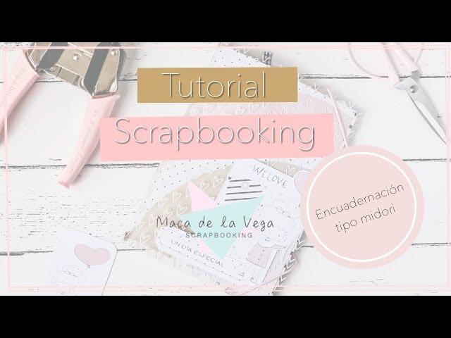 Tutorial scrapbooking: Mini álbum sencillo con la colección WE LOVE de Alua Cid