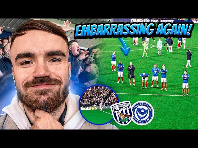 POMPEY LOSE 7 AWAY GAMES IN A ROW!  | 5-1 THRASHING vs WEST BROM