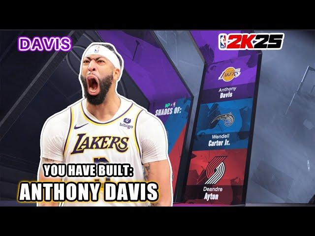 Best ANTHONY DAVIS Build in NBA 2K25