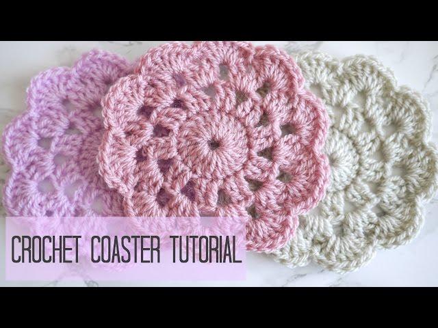 CROCHET: how to crochet a coaster | Bella Coco