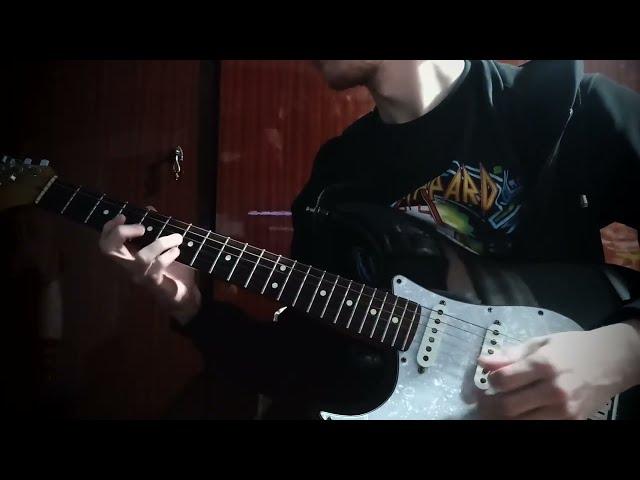 Def Leppard - Armageddon it (solo cover)