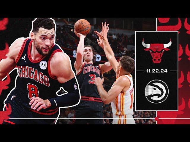 Bulls take down the Hawks 136-122 in NBA Cup game behind Zach LaVine's 26 points