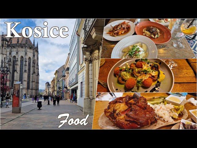 Eating around Kosice, Slovakia 2023