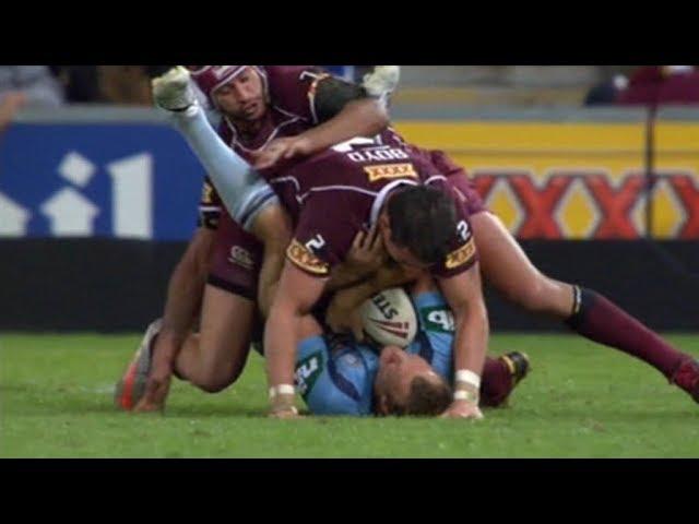 Darius Boyd OWNS Gasnier... TWICE! Origin 2011 - Game 1