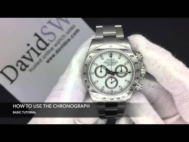 Rolex Cosmograph Daytona Tutorial