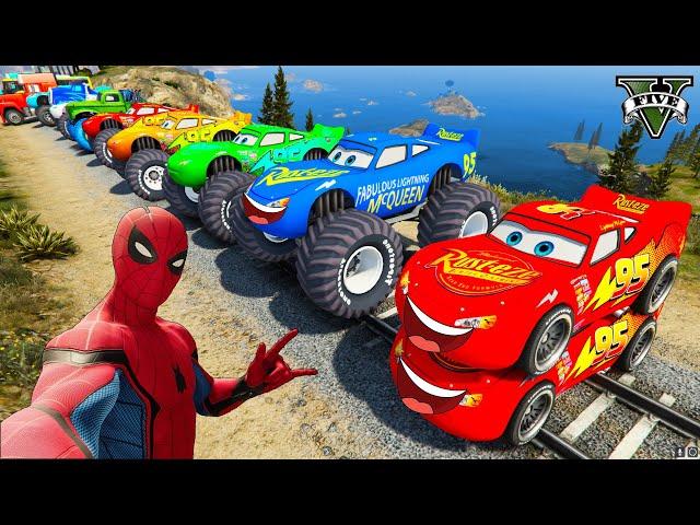 GTA V Epic New Stunt Race For Car Racing Challenge by Trevor and Shark #9998