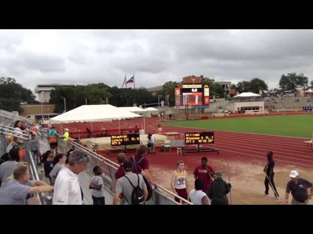 James Mclachlan Triple Jump 15.58m (51'1.5") NCAA West Preliminary Round