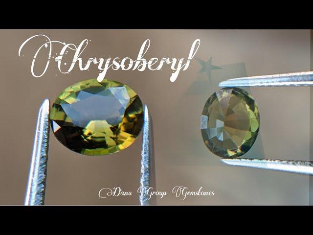 CEYLON NATURAL CHRYSOBERYL - Danu Group Gemstones