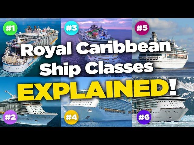 The classes of Royal Caribbean cruise ships, explained