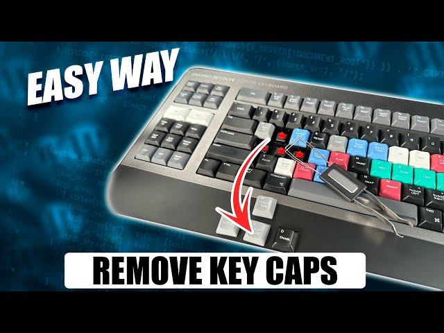 Quick and Easy Way to Remove Keycaps! (How to Remove Keycaps)