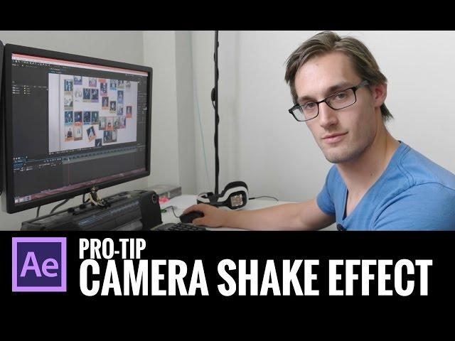 PRO TIP: Camera Shake Effect (in AE)