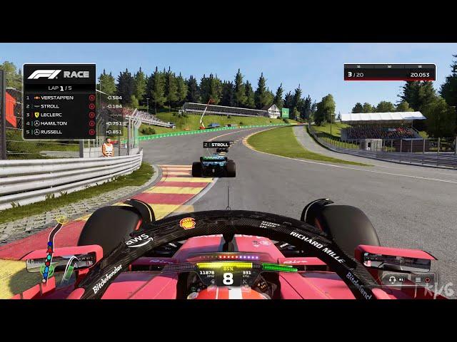 F1 23 - Circuit de Spa-Francorchamps - Spa-Francorchamps (Belgian Grand Prix) - Gameplay