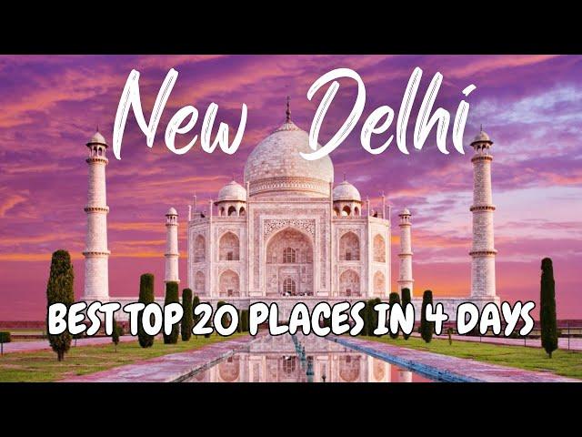 Discover Delhi, India  charm: Ultimate 4-day travel guide  | Top3Videos