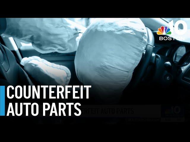 Counterfeit auto parts like airbags are a safety risk. Here's what to watch for.