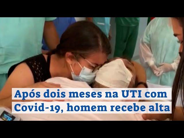 Após dois meses internado na UTI com Covid-19, trabalhador rural recebe alta em Itumbiara