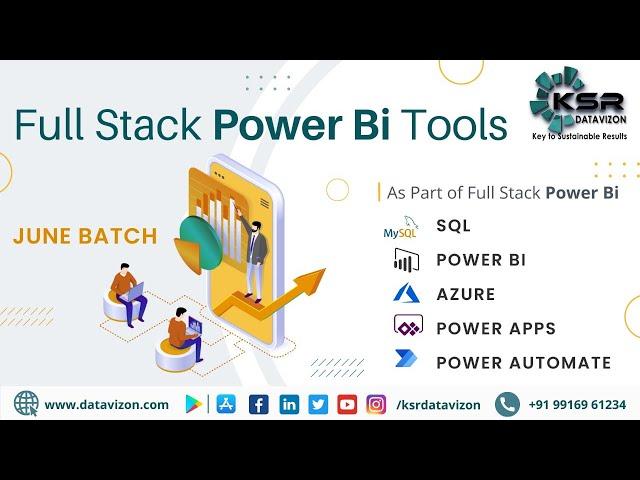 Full Stack Power Bi with Power Tools II Power Bi II Azure II SQL II Power Apps II Power Automate