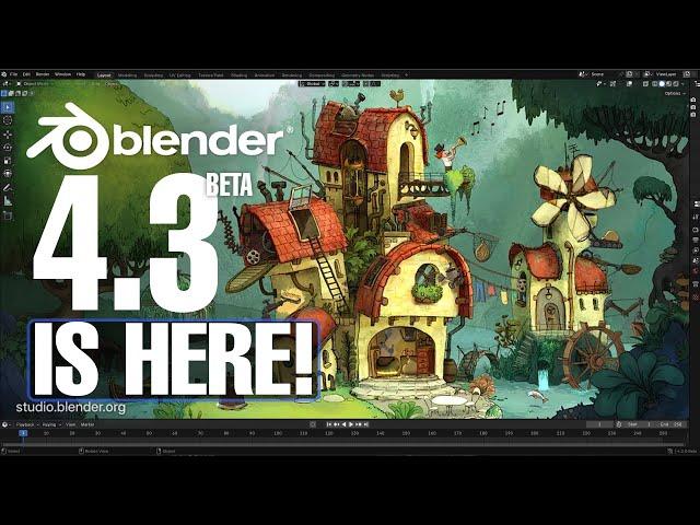 Blender 4.3 Beta Is Finally Here!