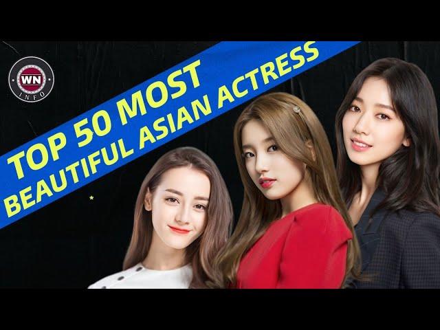 Top 50 Most Beautiful Asian Actress of 2023 | Comparison |