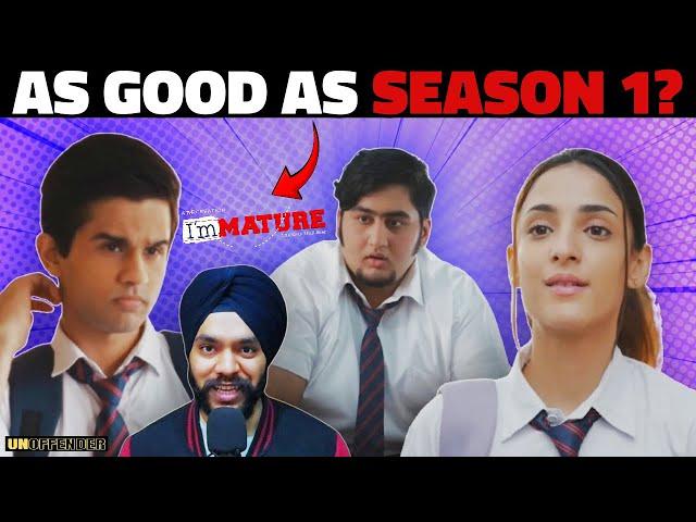 Immature Season 3 REVIEW | Prime Video India | The Viral Fever | Unoffender