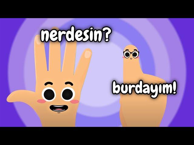 Baş Parmağım Nerdesin? | Eğlenceli Çocuk Şarkısı