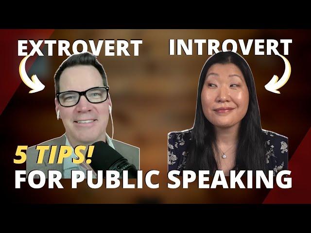 5 Public Speaking Tips for Introverts