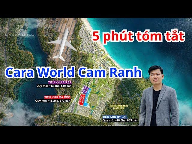 Cara World Cam Ranh - 5 Phút Tóm Tắt Dự Án, Chi Tiết Khu Sông Town | Full Nội Thất, Sổ Hồng Lâu Dài