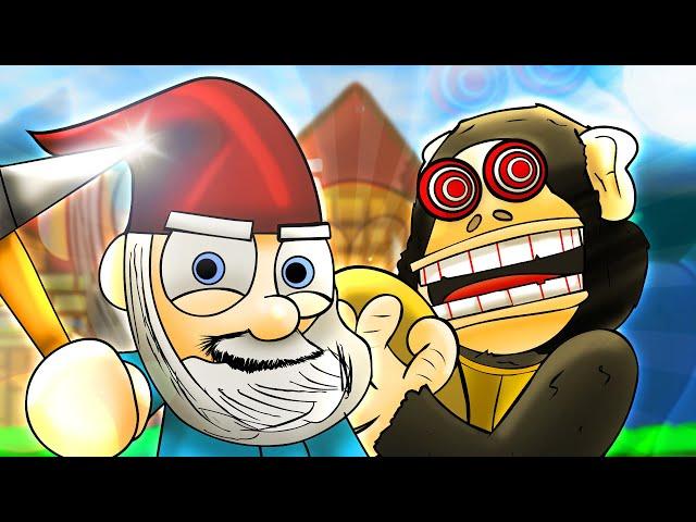 Garden Gnome vs. Cymbal Chimp - Rap Battle! - ft. Freeced & Snakebite126