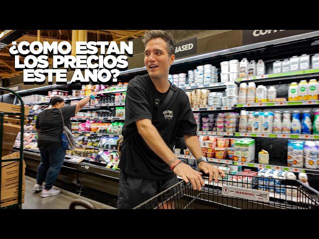 ¿Cuánto se gasta en el supermercado en Nueva York?