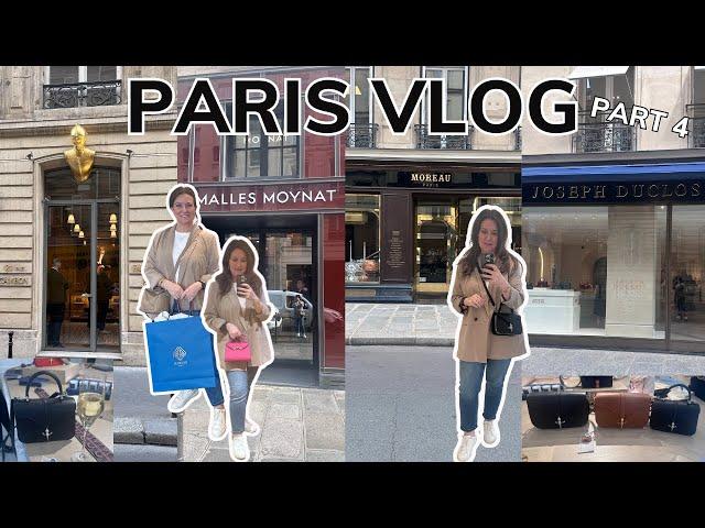 PARIS VLOG PART 4:  Quiet Luxury Brands | Moynat, Joseph Duclos, Faure le Page, Moreau Paris