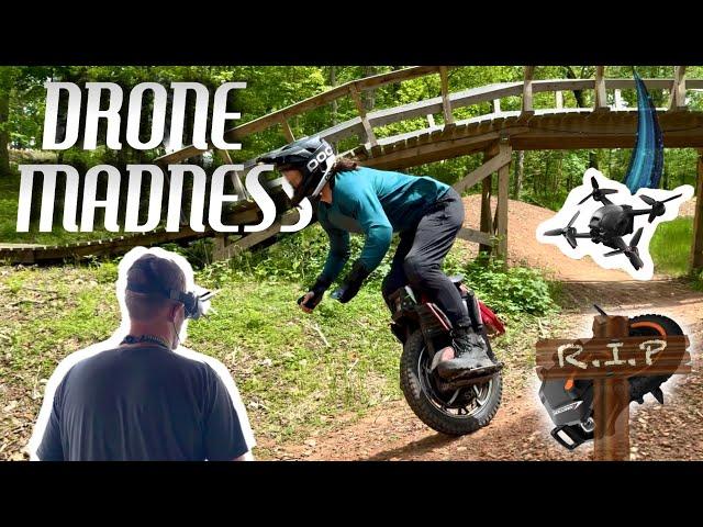 Chased by MAD DRONES ft. Skyote FPV + V14 dies on me