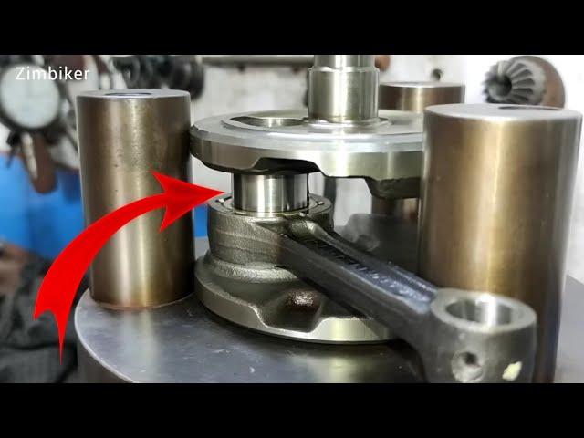 Connecting Rod Replacement and Crankshaft Balancing Full Video - Zimbiker