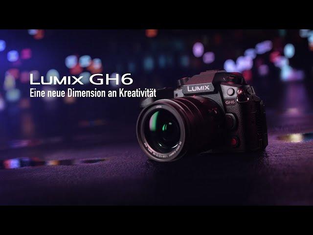 LUMIX GH6 | Spiegellose Hybridkamera | Panasonic Produktvorstellung