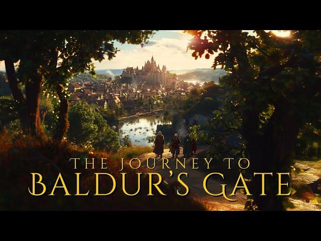 The Journey To Baldur's Gate | Orchestral Fantasy Music and Ambience | Original Baldur's Gate Music