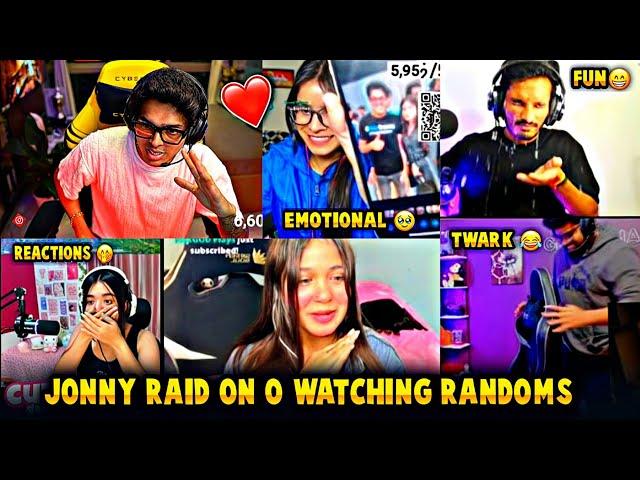  JONATHAN Raid on 0watching Randoms• Let's see her Reactions 