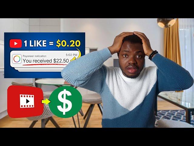 I Tried Earning $0.20 ($22.50 daily) Per YouTube Video I Liked - (it worked?)