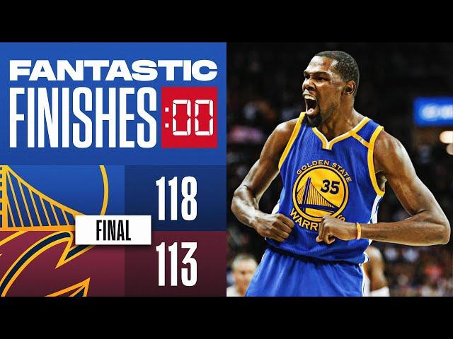 Final 3:29 WILD ENDING Warriors vs Cavaliers 2017 NBA Finals - Game 3  