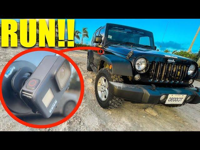 If you ever see a GO PRO on your car, CALL THE POLICE! (it's a trap!)