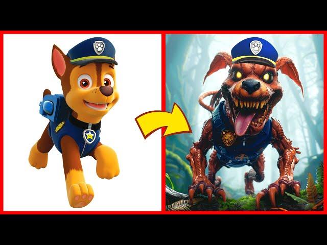 PAW PATROL as MONSTER - All Characters