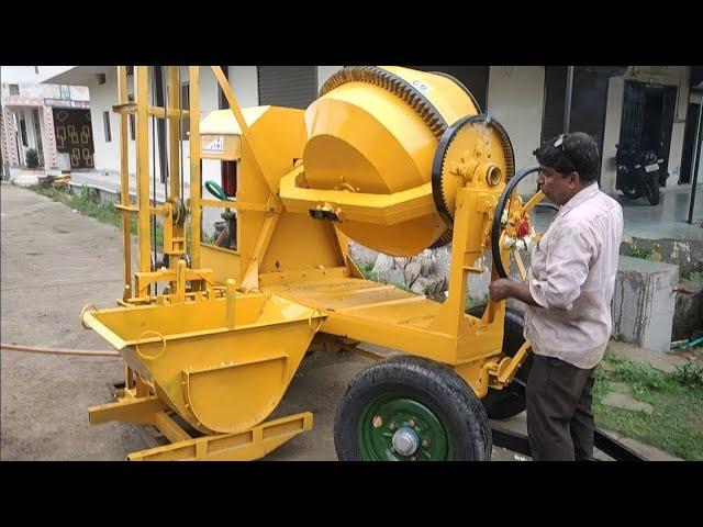 Concrete Mixer Machine With Lift | 70ft Lift And 1 Bag Cement Mixer Machine सबसे कम किमत में