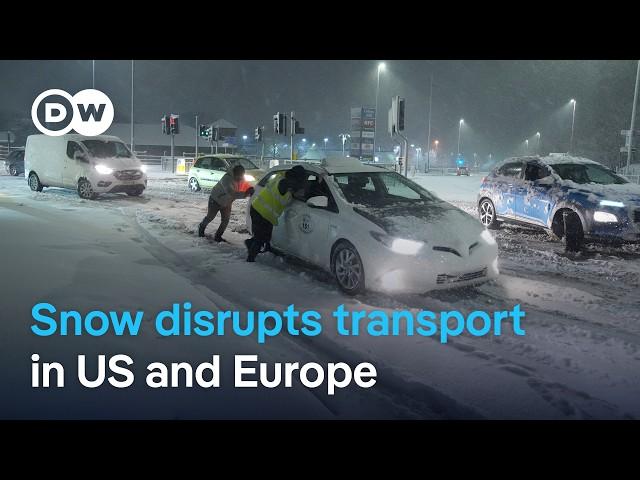 US authorities warn of 'heaviest snowfall in a decade' | DW News