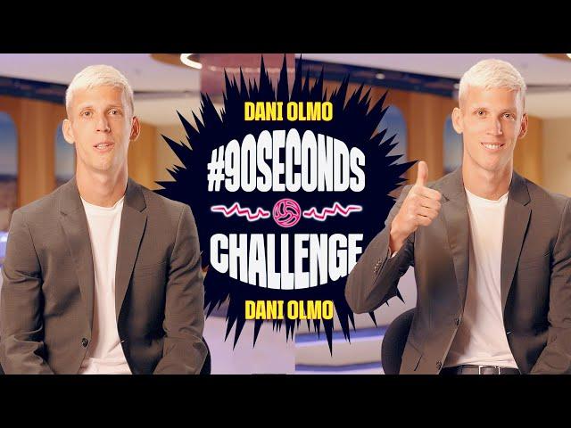  DANI OLMO FACES THE #90SECONDSCHALLENGE | FC BARCELONA