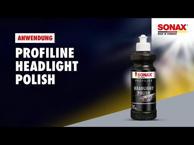 Anwendung SONAX PROFILINE Headlight Polish