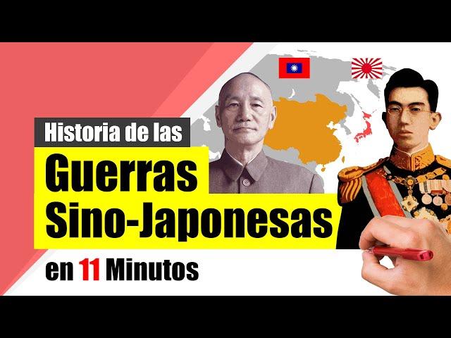 Historia de las GUERRAS SINO-JAPONESAS - Resumen | La primera y segunda guerra Sino-japonesa.