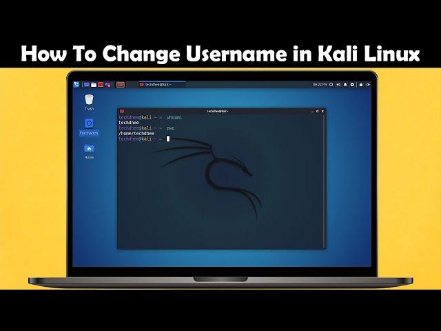 How To Change or Rename Username in Kali Linux | Kali Linux 2021.1