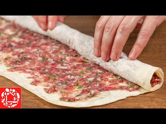 The most delicious dinner! In 5 minutes of work! Fast, Simple and very tasty!