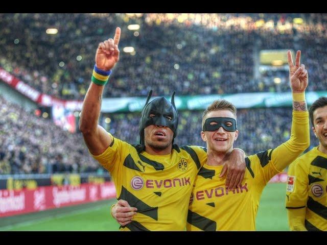 Aubameyang und Reus als "Batman & Robin" (BVB - Schalke 28.02.15) ***SPECIAL EDITION***