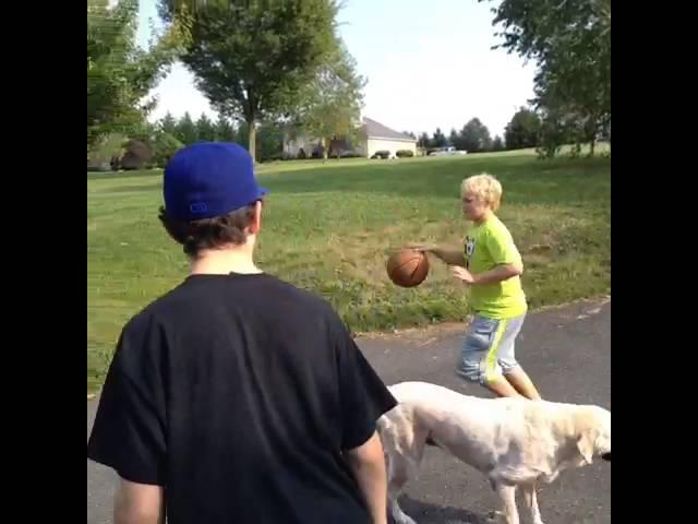 Incroyable disparition d'un ballon de basket